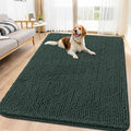 Smiry Dog Door Mat for Muddy Paws 71x46, Absorbent Dirt Trapper, Non-Slip by Smiry