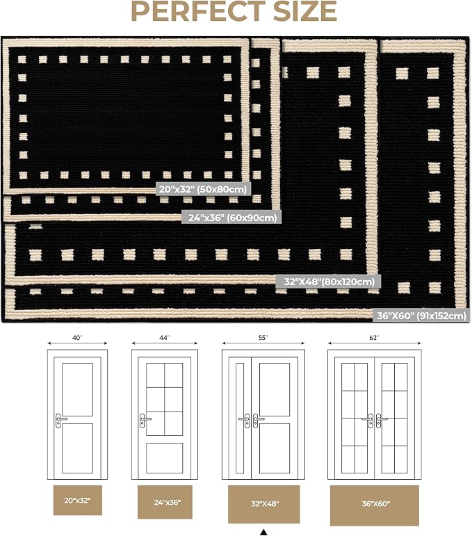 GRANNY SAYS Indoor Doormat, Non-Slip Front Door Mats, Outdoor Welcome Mat - Image 2