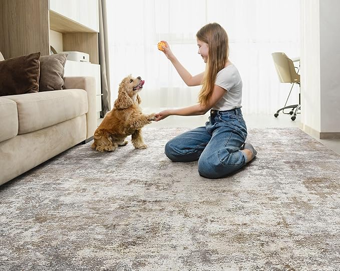 UERMEI 6x8 Area Rug Living Room Rugs - Image 3