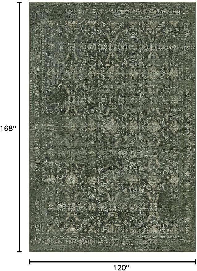 Rugxara 10x14 Area Rugs for Living Room Bedroom, Large Washable Rug, Non Slip & - Image 2