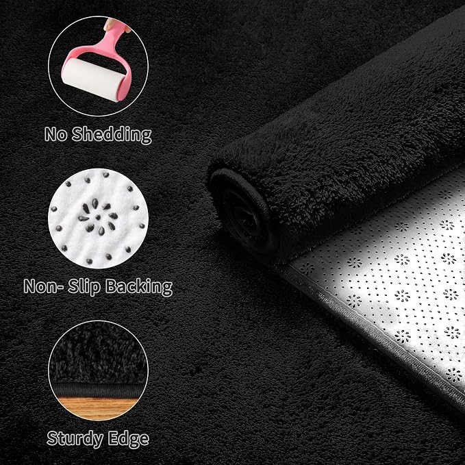 Sour Lemon 9x12 Area Rugs for Living Room, Soft Large Area Rug Fluffy Rugs for - Image 4
