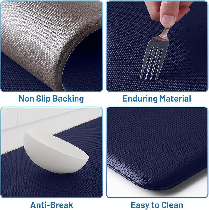 StepLively Kitchen Mat, Cushioned Kitchen Mats - Image 3