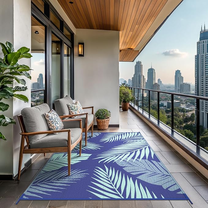 GENIMO Outdoor Rug 8' x 10' Waterproof - Image 4