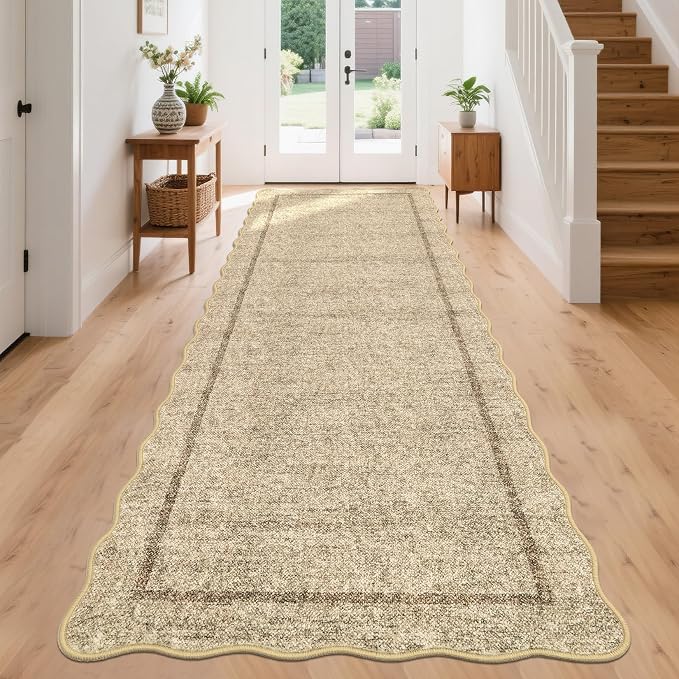 GarveeHome Scalloped Runner Rug - Image 8