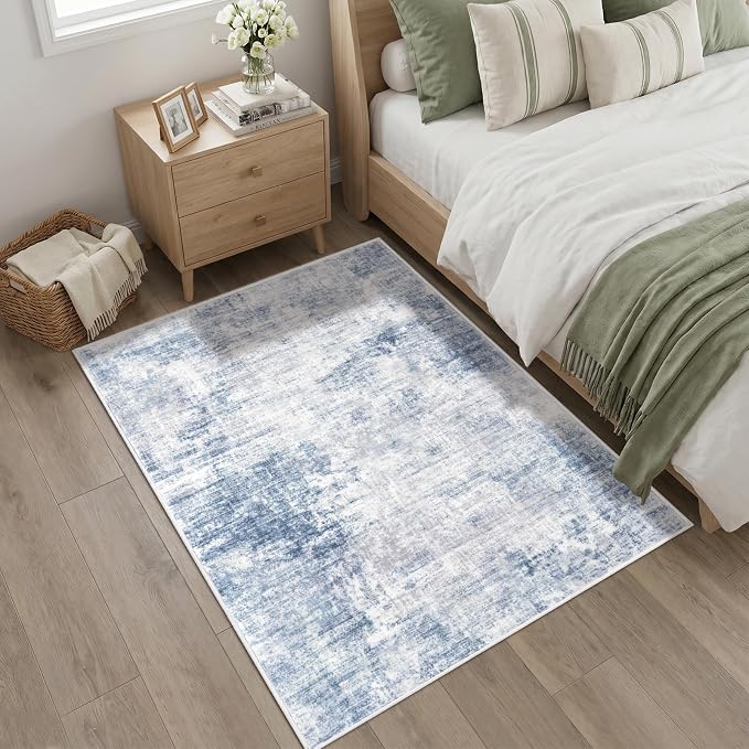IOHOUZE Abstract Area Rug 4x5 Ft Washable Rugs - Image 8