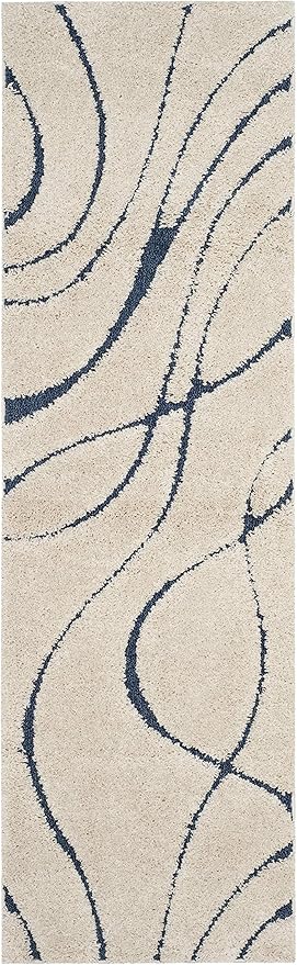 SAFAVIEH Florida Shag Collection Runner Rug - Image 3