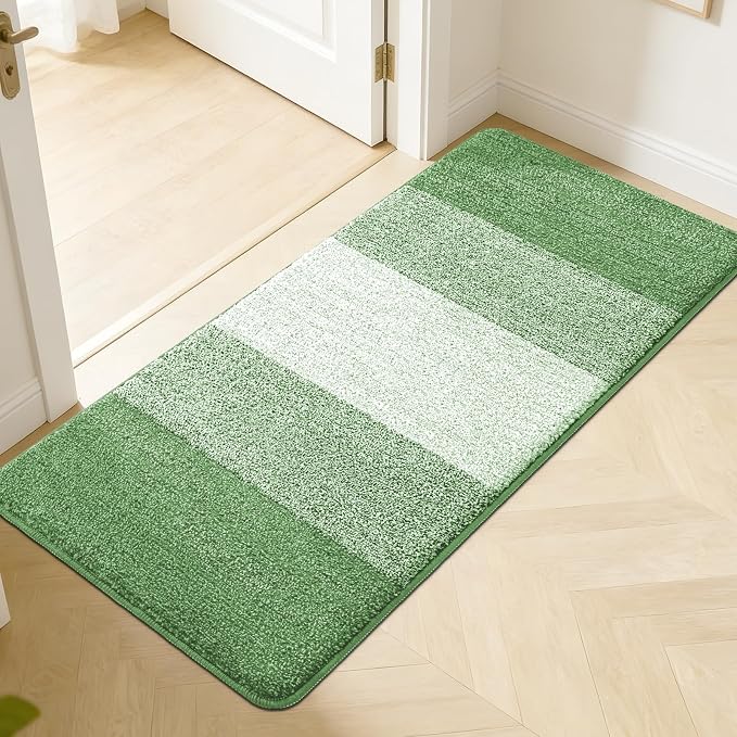 Kitinjoy Indoor Outdoor Door Mat, 50x30 Non-Slip Absorbent Dirt Trapper by Kitinjoy