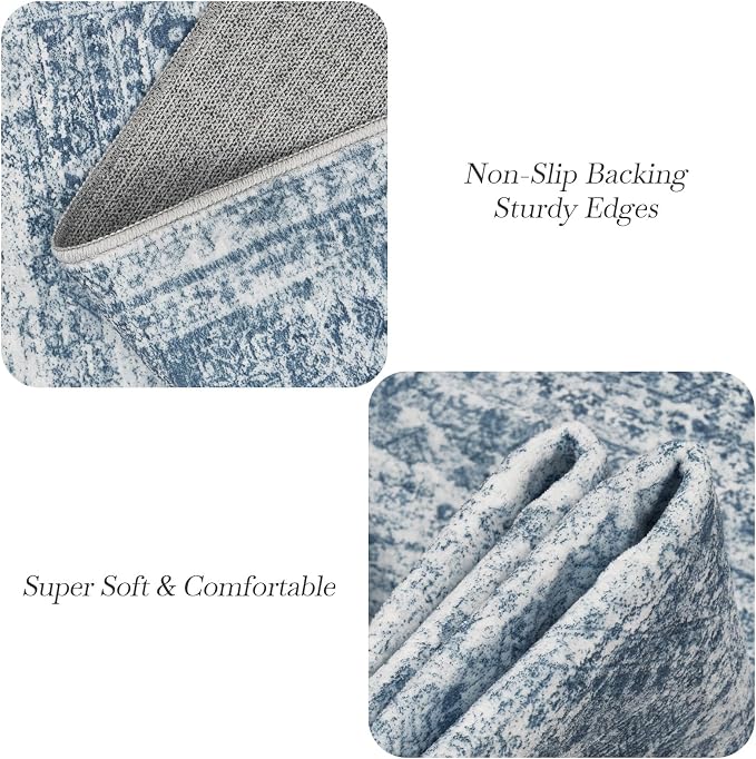 Soalmost Washable Area Rug 8x10, Large Soft Rugs - Image 5