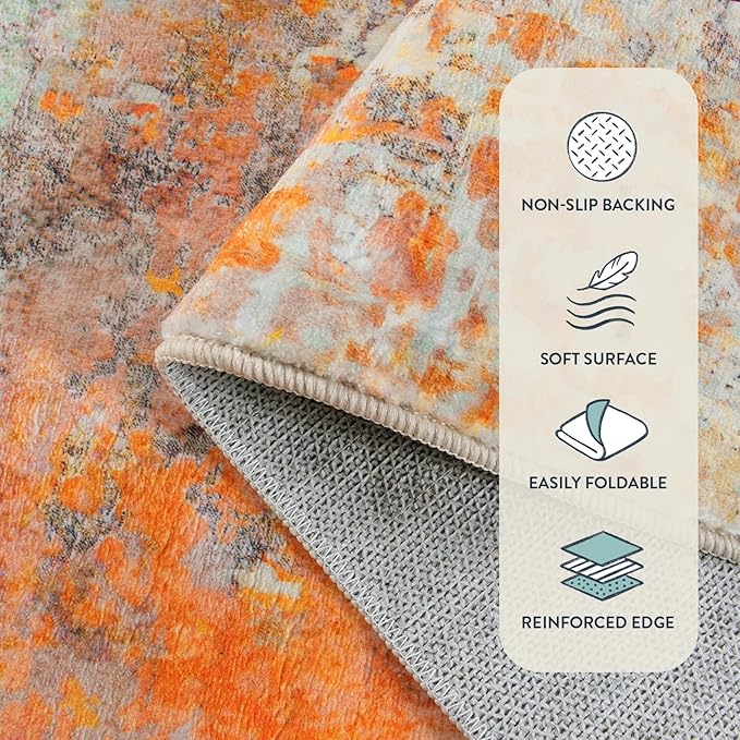 Lahome Modern Abstract Runner Rug - Image 5