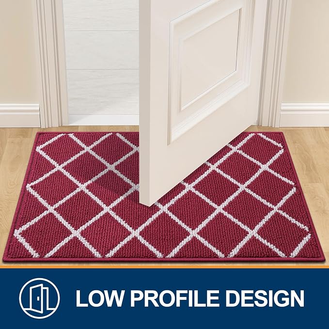 Finchitty Indoor Door Mat, Dirt Resistant and Absorbent, Low-Profile, Washable - Image 4