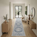 Rugxara 2x10 Runner Rug, Washable Kitchen Rugs, Non Slip Low Pile Area Rug by Rugxara