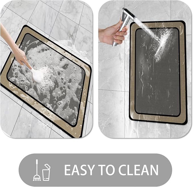 Ultra Thin Door Mat Indoor Entrance, 1/10 in Thin Door Mats - Image 5