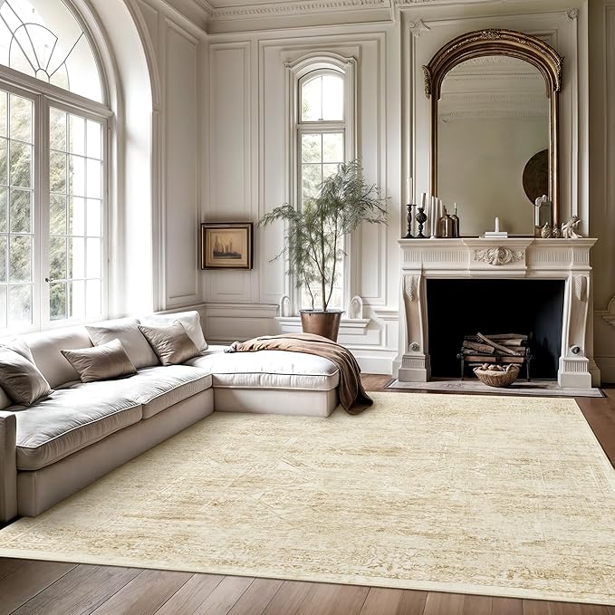 Soalmost Washable Area Rug 8x10, Large Soft Rugs - Image 2