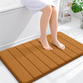 OLANLY Memory Foam Bath Mat 36x24, Super Soft Absorbent Bathroom Rugs, Quick Dry by OLANLY