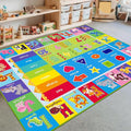 Kids Rug for Playroom, ABC Carpet Educational Play Mat for Kids, Preschool Rugs by Unknown