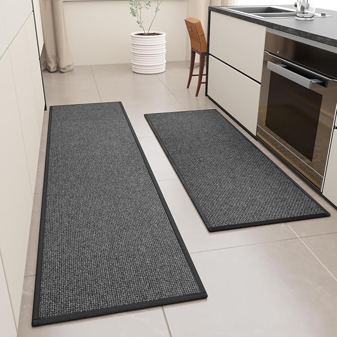SUMLANS Kitchen Mat Set of 2 PCS, Cushioned Non Slip Rugs - Image 3