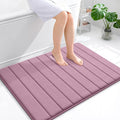 OLANLY Memory Foam Bath Mat 40x32, Super Soft Absorbent Bathroom Rugs, Quick Dry by OLANLY