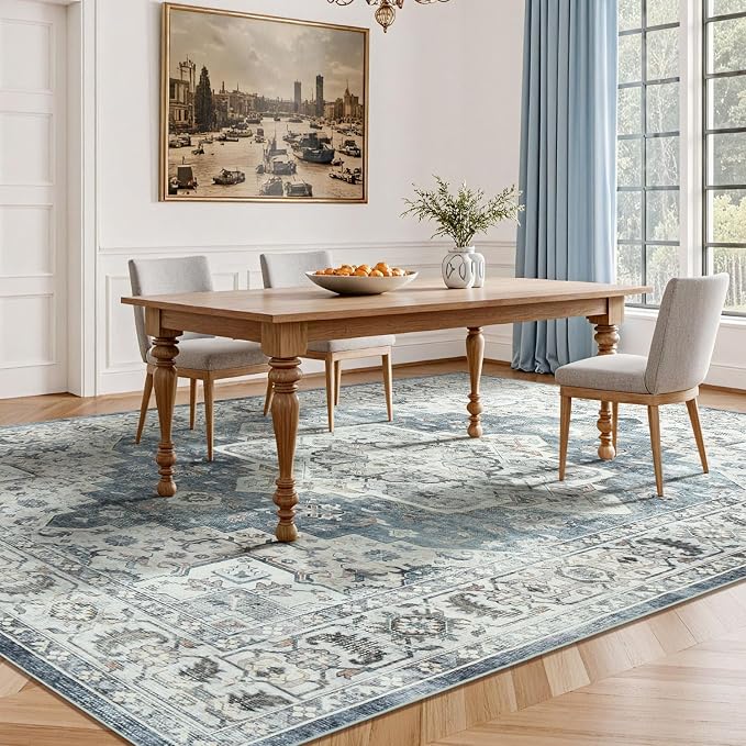 Lessymo Large Area Rugs for Living Room, Soft 6x9 Washable Rug for Bedroom - Image 4