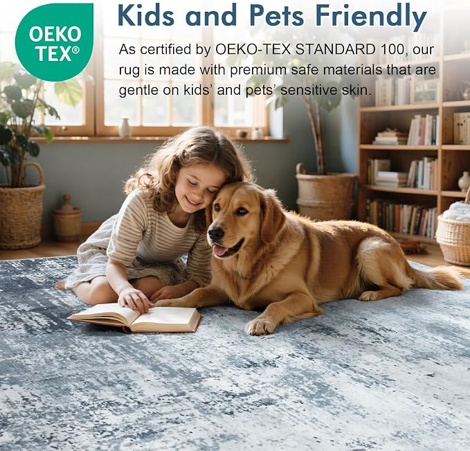 9x12 Ft Extra Large Washable Area Rugs - Image 4