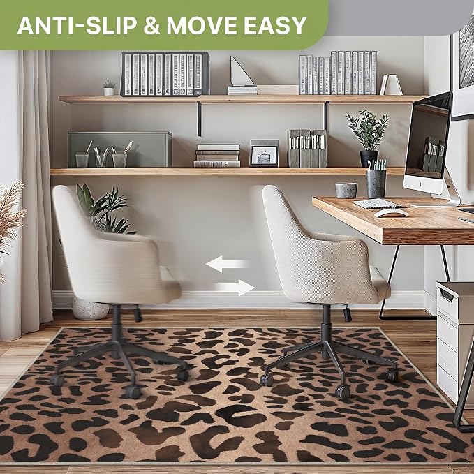 36"x48" Office Chair Mat for Hardwood Tile Floor, Under Desk Carpet Protector - Image 4