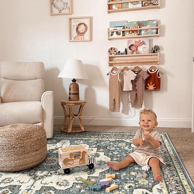 TOPRUUG Washable Oriental Area Rug - Image 4