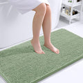 OLANLY Bathroom Runner Rugs 44x24, Soft Absorbent Chenille Bath Rugs, Rubber by OLANLY