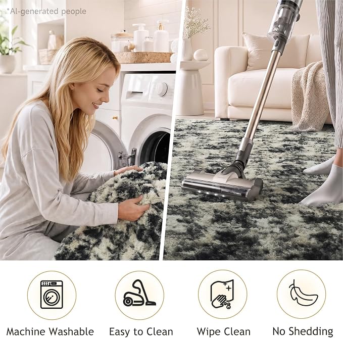 Ophanie 9x12 Black Gold and Grey Area Rugs - Image 6