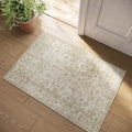Machine Washable Area Rugs for Entryway: Door Mat Indoor Entrance 2x3 Boho Rug by palohom