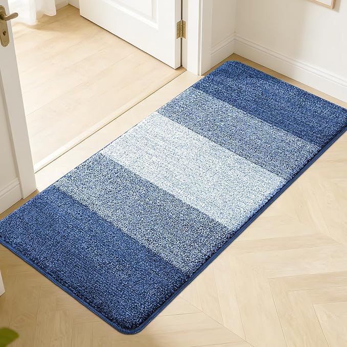 Kitinjoy Indoor Outdoor Door Mat, 50x30 Non-Slip Absorbent Dirt Trapper by Kitinjoy