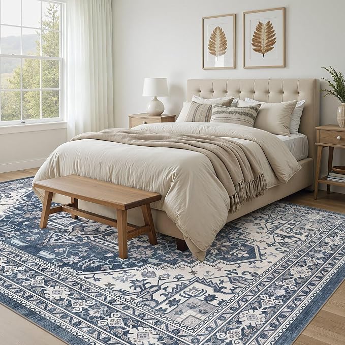 UERMEI 8x10 Area Rug for Living Room - Image 5
