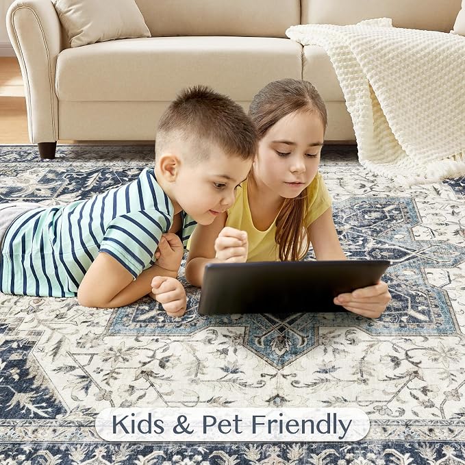 Tortania Area Rug Living Room Rugs - Image 7