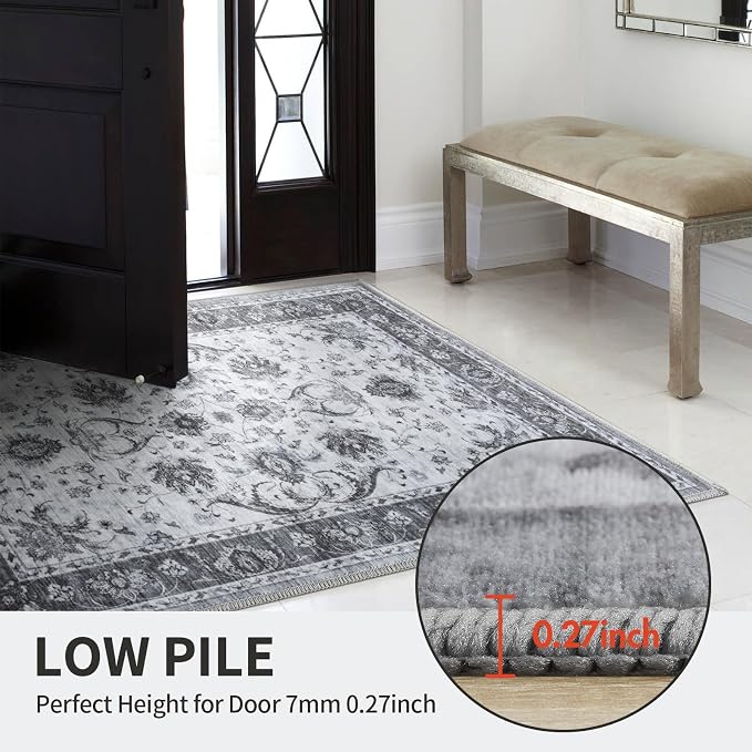 5x7 Ft Machine Washable Area Rugs - Image 5