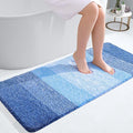 OLANLY Bathroom Runner Rugs Mat 47x20, Extra Soft Absorbent Microfiber Bath Rugs by OLANLY
