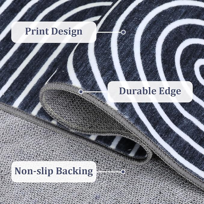 ROYHOME Washable Rug 4x6 Area Rugs - Image 7