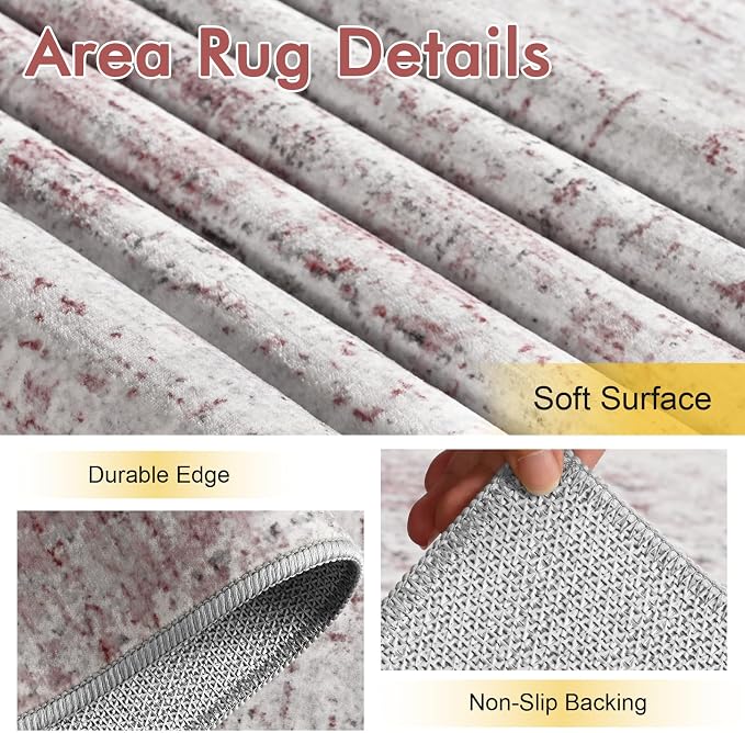 9x12 Ft Extra Large Washable Area Rugs - Image 6