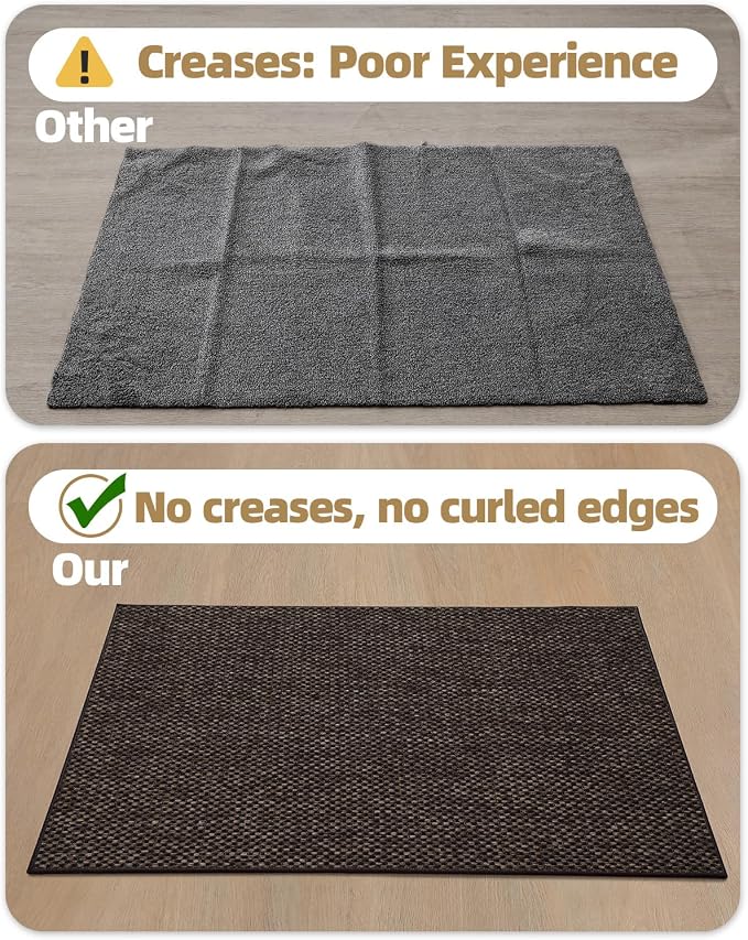 Color&Geometry Ultra-Thin Indoor Door Mat, Washable Doormat - Image 6
