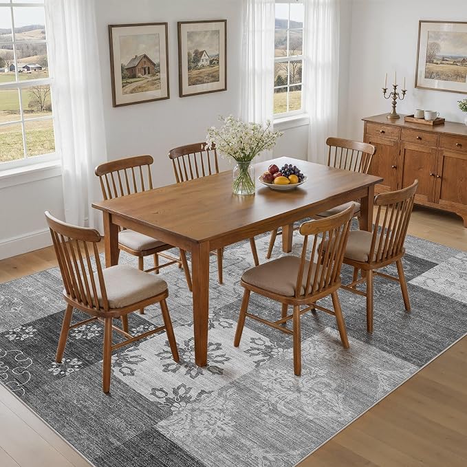 UERMEI 9x12 Area Rug for Living Room - Image 3