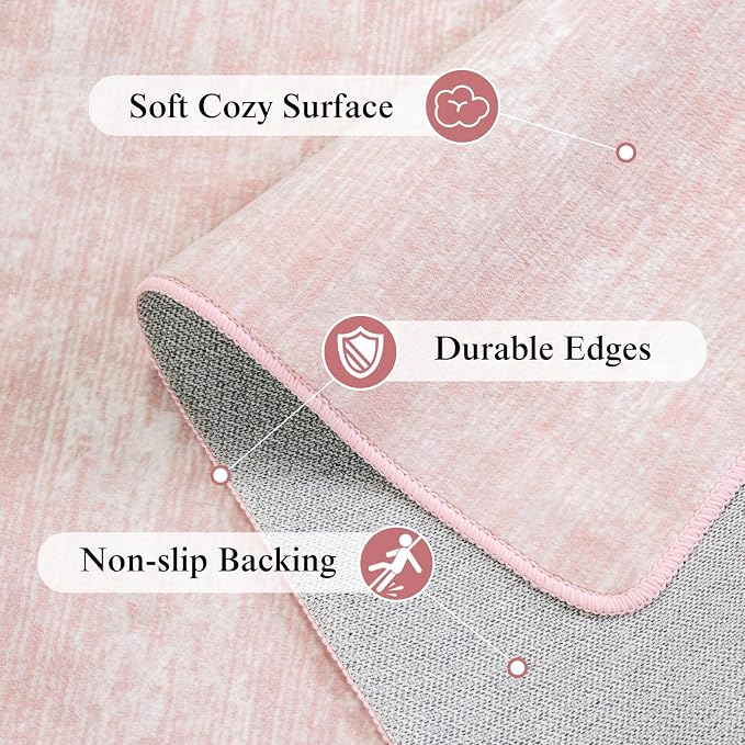 LIANLAM Washable Rug 5x7 Area Rugs - Image 9