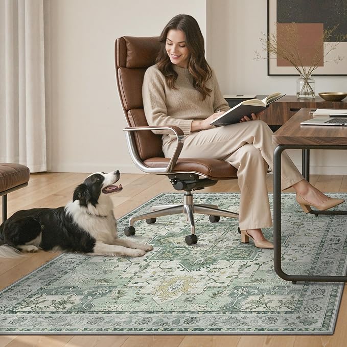 36"x48" Office Chair Mat for Hardwood Tile Floor, Under Desk Carpet Protector - Image 7