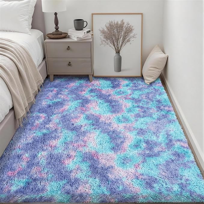 6x9 Area Rugs for Living Room Bedroom: Ultra Soft Fluffy Shag Rug Upgrade - Image 3