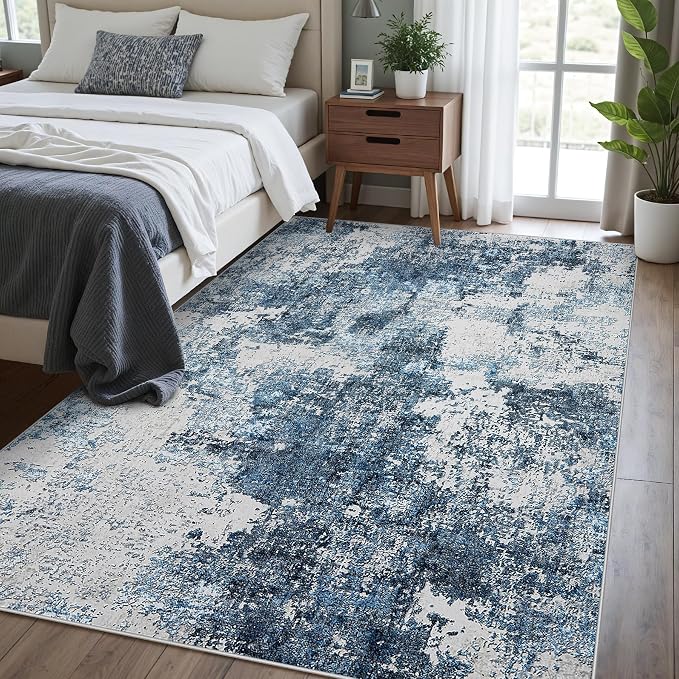 Washable Rug 6x9 Area Rugs: Soft Large Living Room Rug - Image 2