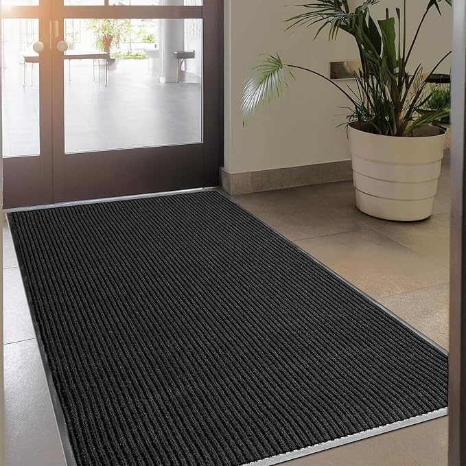 MaxMat® Extra Large 4x8 Rug Commercial Floor Mat, Feet Heavy Duty, Waterproof by MaxMat