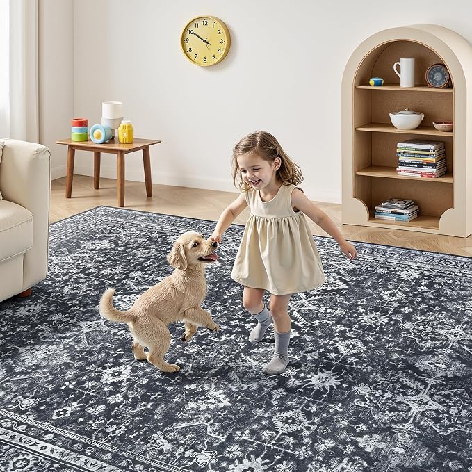 Lofus 8x10 Area Rug for Living Room, Soft Boho Carpets for Bedroom Dining Room - Image 5