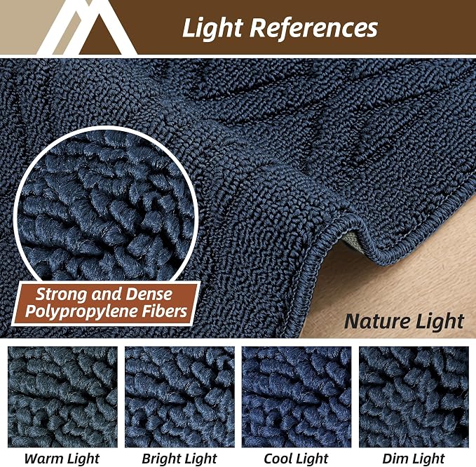 COSY HOMEER Kitchen Rugs 24"x35" Non-Slip Washable Kitchen Mats - Image 9