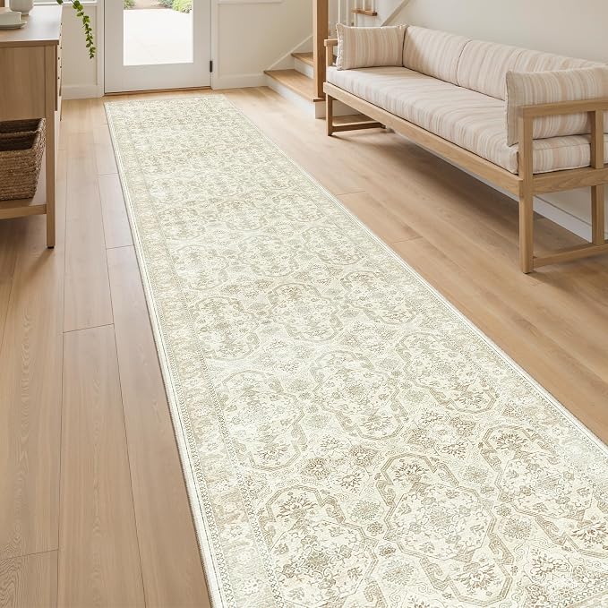Soalmost Runner Rug 2x12 Washable Non-Slip Hallway Runner Rugs - Image 2