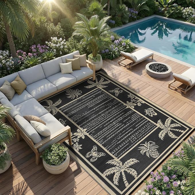 Garvee Outdoor Rug 5x8 Waterproof - Image 7