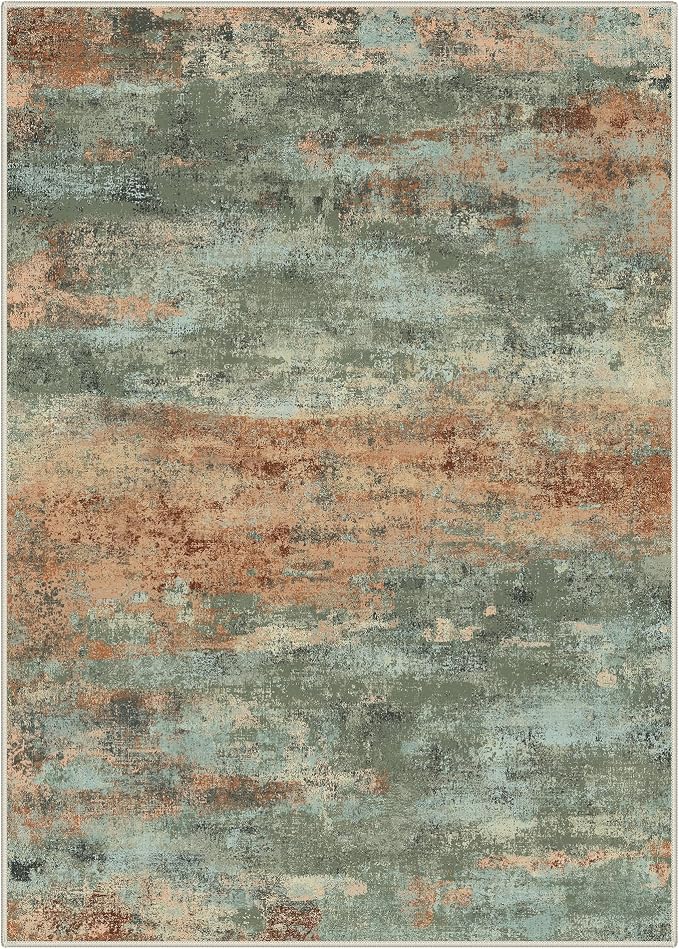 BEIMO Area Rugs 6x9 for Living Room Bedroom, Modern Abstract Machine Washable - Image 5