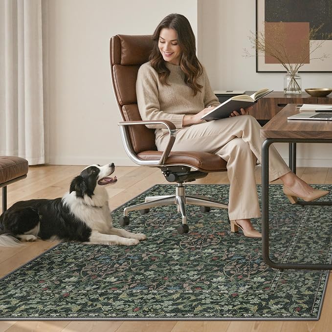 36"x60" Office Chair Mat for Hardwood Tile Floor, Under Desk Carpet Protector - Image 7