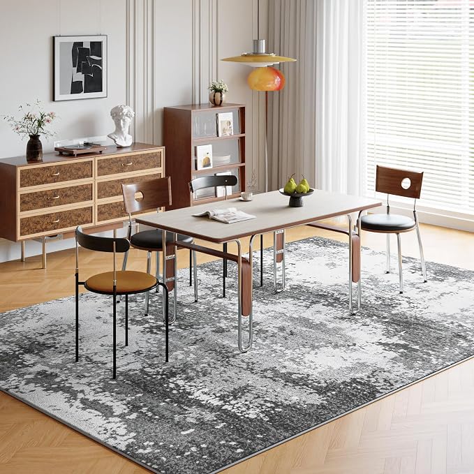 Washable Rug 4x6 Entryway Rugs for Living Room Bedroom Carpet, Dining Room Table - Image 2