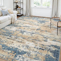 Area Rugs 5x7 Living Room: Large Soft Washable Rug Modern Abstract Anti-Skid by GENTDRIZZ